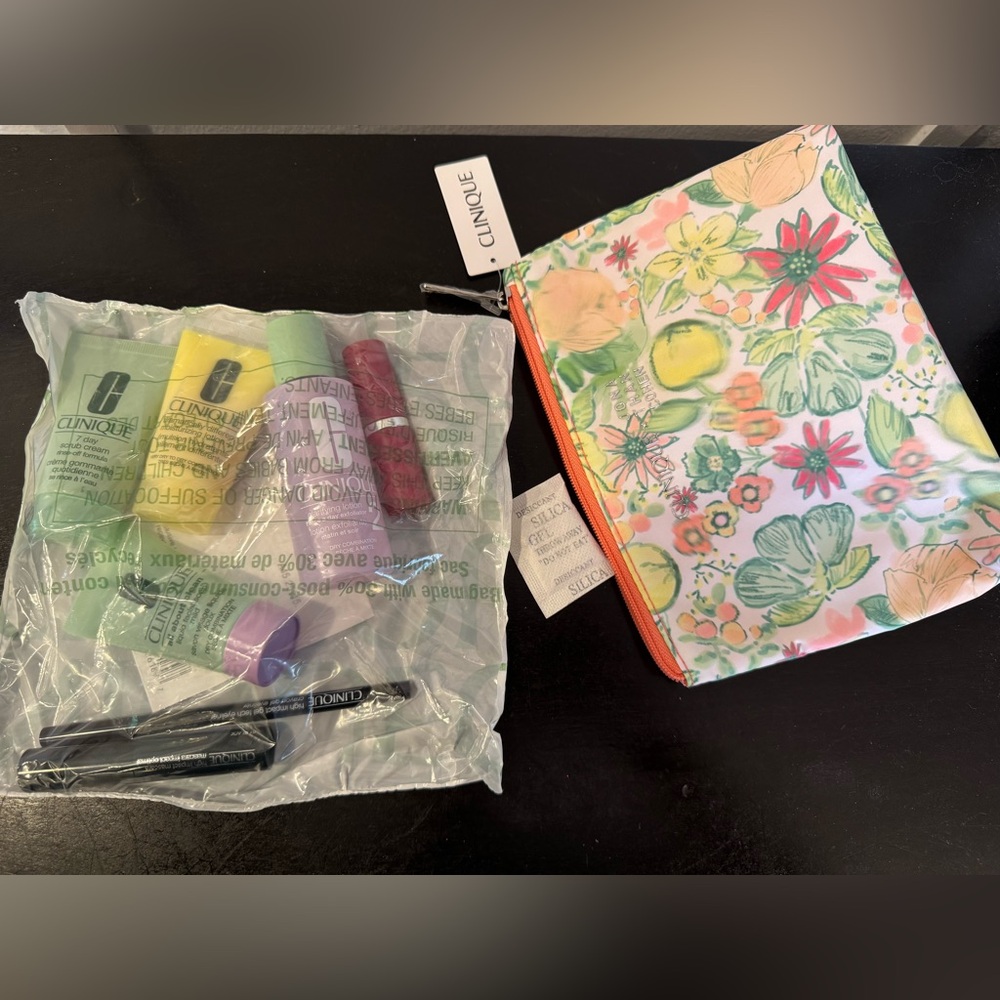 Clinique Skincare and Makeup 8-piece travel set